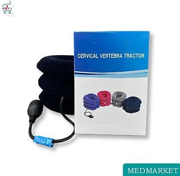 Шейный корсет тракционный 3-х камерный, надувной Принцип действия