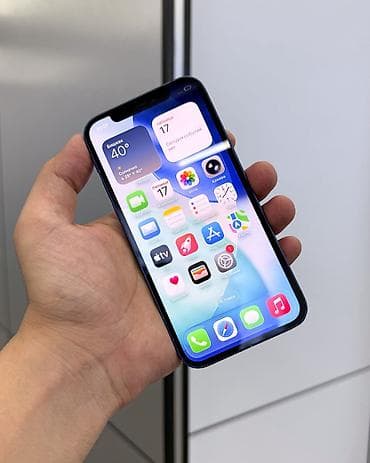 айфон 6х: IPhone 12, Б/у, 128 ГБ, Синий, Защитное стекло, Чехол, В рассрочку, 76 % — 2