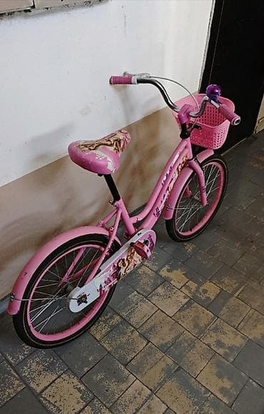 bmb 39: Детский велосипед, 2-колесный, 6 - 9 лет, Для девочки, Б/у — 3