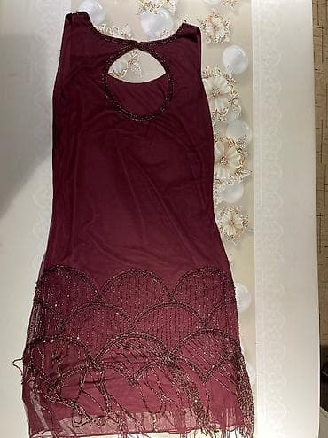 Вечернее платье, Коктейльное, Без рукавов, 2XL at lalafo.kg Вечернее платье, Коктейльное, Без рукавов, 2XL