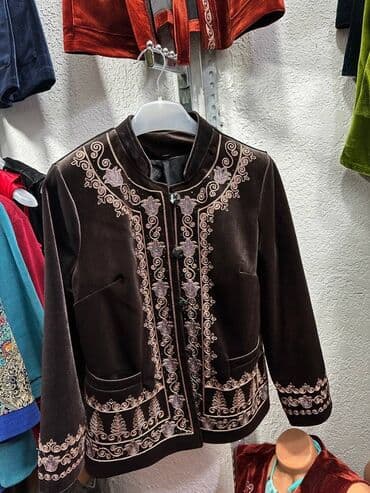 хиджаб для детей: Велюровая этно-коллекция с вышивкой - Материал: мягкий велюр. - — 1