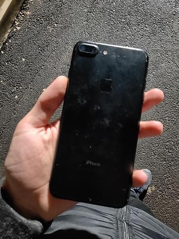 IPhone 7 Plus, Б/у, 128 ГБ, Черный, Кабель, 100 %