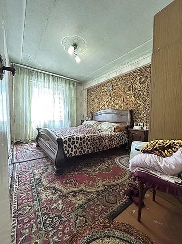 таатан квартира: 3 комнаты, 62 м², Таатан ТЦ Индивидуалка, 2 этаж, Требуется ремонт — 8