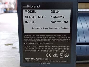 оборудование для типографии: Почти новый настольный режущий плоттер Roland CAMM-1 GS-24 работает на — 4