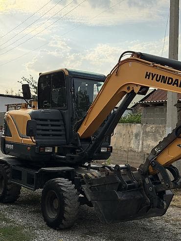 пикап электро: Экскаватор, Hyundai, 2018 г., Колесный — 6