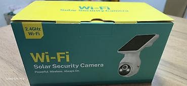 Wi‑Fi Solar Security Camera — беспроводная поворотная камера
