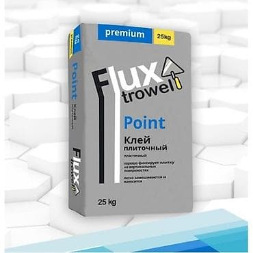 Үй жана бакча: Сухие смеси фирма Flyx
Шпаклёвка
Родбанд
финиш
плиточный клей — 3