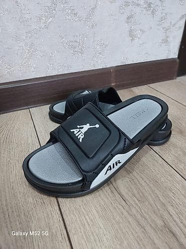 сандалии мужские: Мужские сандалии, 40, 40.5, 41, Air Jordan, Новый, цвет - Черный, Самовывоз — 6