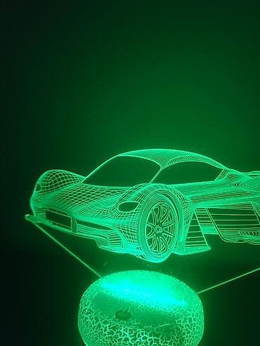 горшки для цветов: Продаётся LED ночник в виде машинки (спорткар), в комплекте зарядка — 6