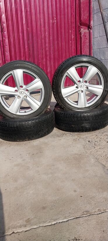 купить шины в бишкеке: Колеса в сборе 225 / 50 / R 17, Зима, Б/у, Комплект, Легковые, Литые, отверстий - 5 — 3