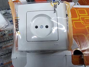 aloe vera: Розетка, С заземлением, Viko, Встроенные, 2 гнезда — 6