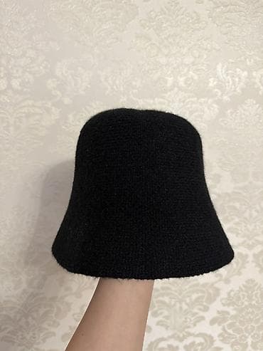 мужской шляпа: Шляпа, Панама, Осень-весна, Вязаная модель — 1