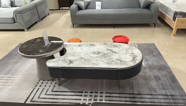 купить стол консоль: Журнальный столик комплект из двух модулей - Современный дизайн — 1