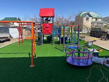 детские игровые площадки: Детская площадка Для улицы — 7