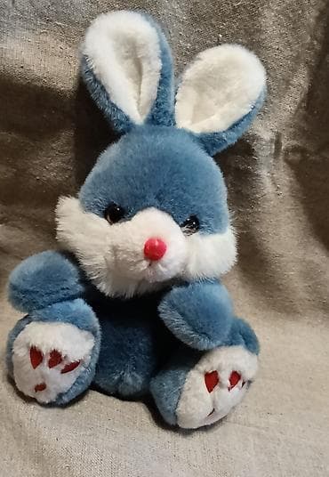 декоративный зайчик: Игрушки из СССР Мягкие игрушки (набор). - Плюшевый ослик/пони — 8