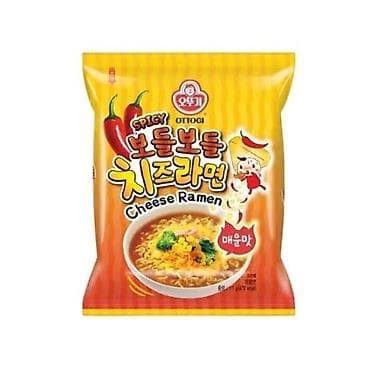 riki сок: Острый сырный рамен Ottogi Cheese Ramen. - Корейская лапша быстрого — 1