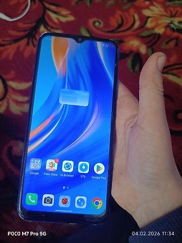 кулер 120: Tecno Spark, Б/у, цвет - Синий — 3