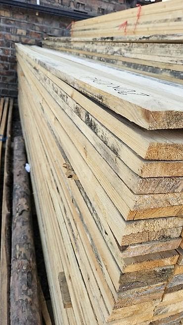 Дом и сад: Доски, Обрезные, Для строительства, Сосна, Черновые — 1