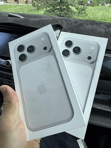 iphone plus: IPhone 17 Pro, Новый, 256 ГБ, Серебристый — 1