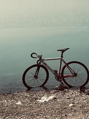 Фикс-байк (fixed gear) с трековой геометрией. - Рама и вилка пол