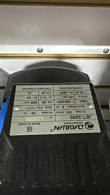 макс: Самовсасывающий струйный насос KRAUZER JSWm/3BL Назначение: - Подъём — 3