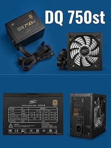 rant ace: Блок питания DeepCool DQ750ST - Мощность: 750 Вт - Сертификат — 1