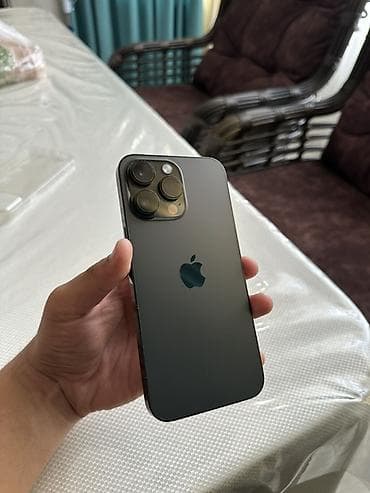 IPhone 14 Pro Max, Б/у, 256 ГБ, Черный, Защитное стекло, Чехол, 80 % at lalafo.kg IPhone 14 Pro Max, Б/у, 256 ГБ, Черный, Защитное стекло, Чехол, 80 %