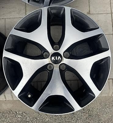 r19: Литые Диски R 19 Kia, Комплект, отверстий - 5, Б/у — 7