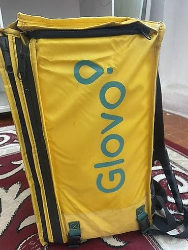 leopard 5: Терморюкзак курьерский Glovo (боксер) Glovo курьердик сумка сатылат — 2