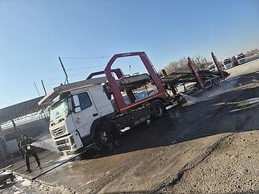 советские машинки: Автовоз LOHR на базе Volvo FM 460 D13 2012 год ретарда горняк резина — 3