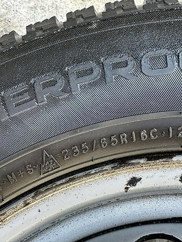 srv 3: Колеса в сборе 235 / 65 / R 16, Всесезонная, 1 шт, Легкий коммерческий транспорт (C/LT), Железные, отверстий - 5 — 2