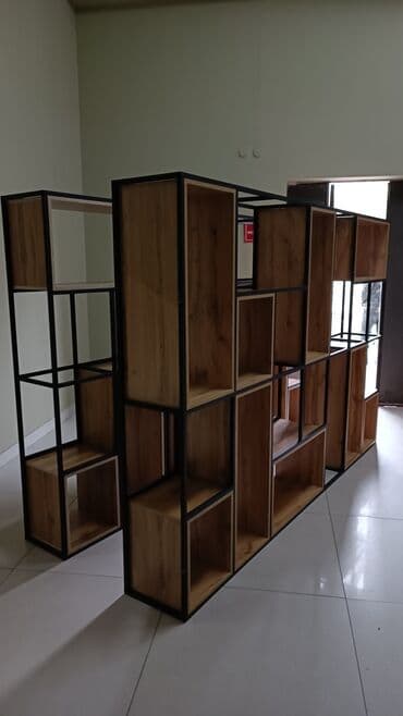 настенные книжные полки: Стеллаж настенный на заказ — 2