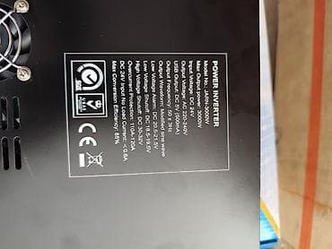 Инверторы: Инвертор мощности Jarrett JARN-3000W - Назначение: преобразование DC — 2
