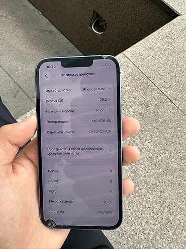 миксеры б у: IPhone 13 mini, Синий, 100 % — 6