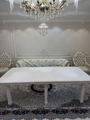 small table: Стол для зала, Б/у, Не раскладной, Прямоугольный — 2