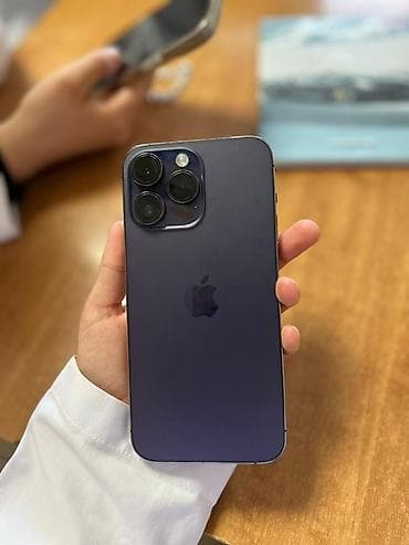 IPhone 14 Pro, Deep Purple, Коробка, 80 %