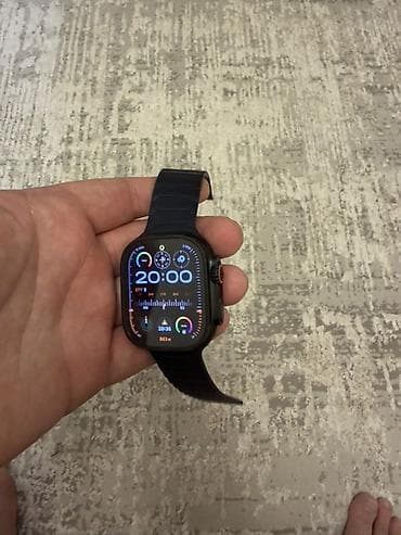 Продаю Apple Watch Ultra 2 - поколения, черный циферблат с at lalafo.kg Продаю Apple Watch Ultra 2 - поколения, черный циферблат с