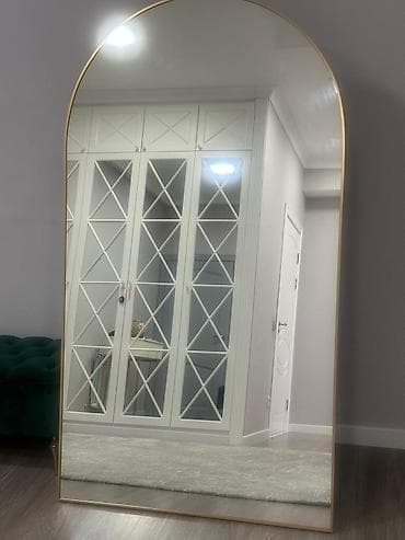 переносное зеркало в пол: Наличие есть ждёт вас арочное золото и чёрный зеркало. Напольное — 10