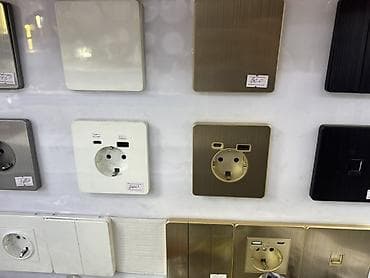 di store: Розетки и USB‑панели с декоративными рамками - Современные розетки с — 1