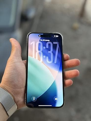 aipad 5 mini: IPhone 14 Pro Max, Б/у, 256 ГБ, Черный, Защитное стекло, 84 % — 4