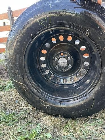 Шины и диски: Колеса в сборе 235 / 75 / R 15, Всесезонная, Запаска, Внедорожные (АТ/МТ), Железные — 3