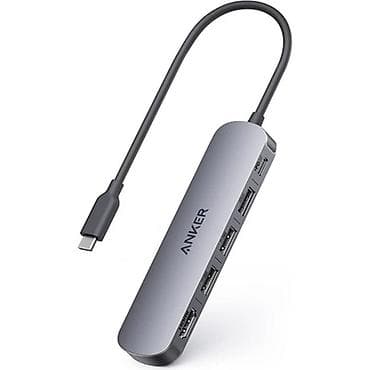 hdd 8tb: USB‑C хаб Anker 7‑в‑1 Компактная многофункциональная док‑станция для — 2