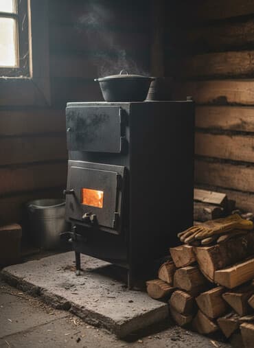 бак для воды из нержавеющей стали: Котел, печь на 100 м2 - Материал: толстостенная сталь ( 4ка) - — 1