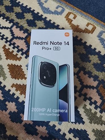 Redmi, Redmi Note 14 Pro Plus, Новый, 256 ГБ, цвет - Черный, 2 SIM
