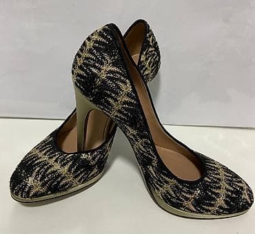Туфли "Missoni" original размер 37, высота каблука 11 см. Без коробки — 2