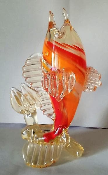 Ковры: Вазы из цветного стекла. Советский винтаж. Без трещин и сколов — 5