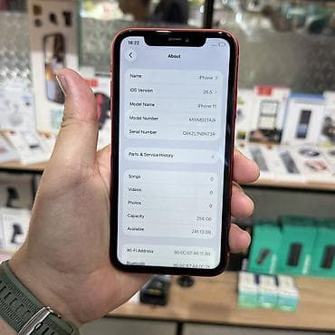 ipad 8: IPhone 11, Б/у, 256 ГБ, Красный, Защитное стекло, 100 % — 6