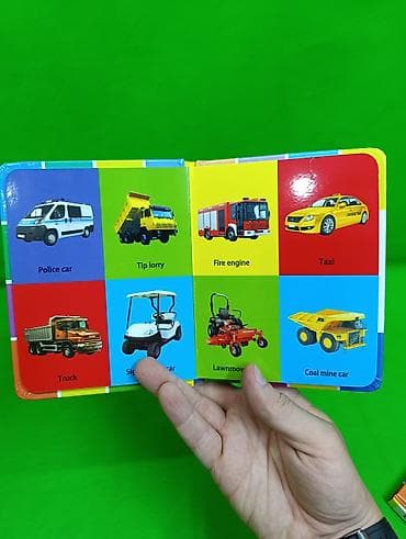 quick push pop it: Книга на английском языке, транспорт, цвета, овощи, фрукты, животные — 6