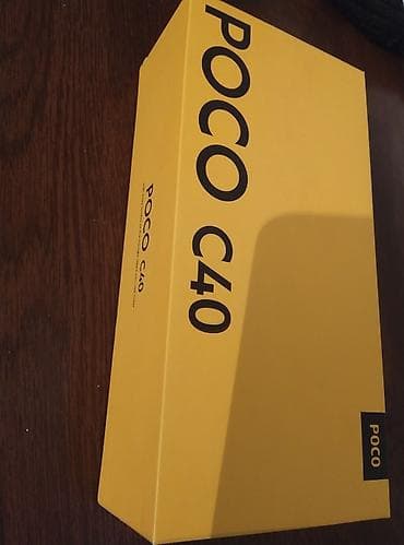 poko c40: Poco C40, 32 ГБ, цвет - Черный, 2 SIM — 1