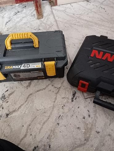 лазерный уривен: Набор для разметки: лазерный уровень ERAMAX 4D (16 линий) + дальномер — 2